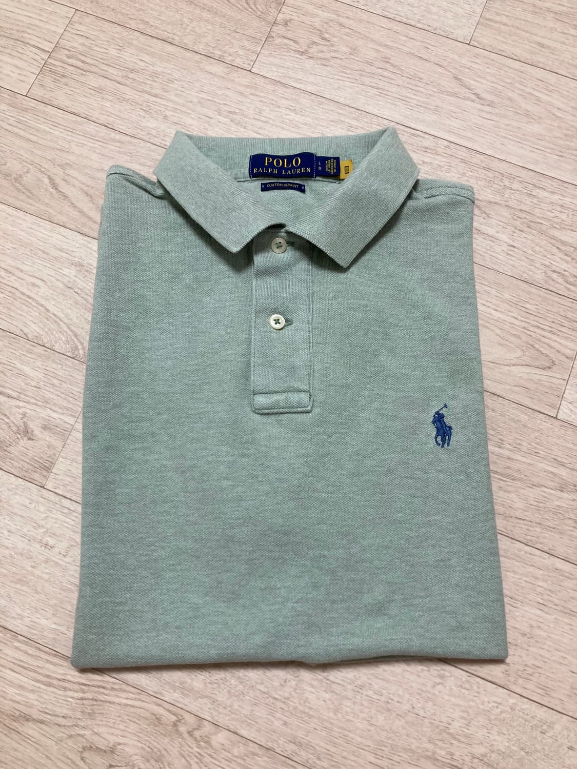 폴로 반팔 카라티 100(L) 판매 상품이미지1