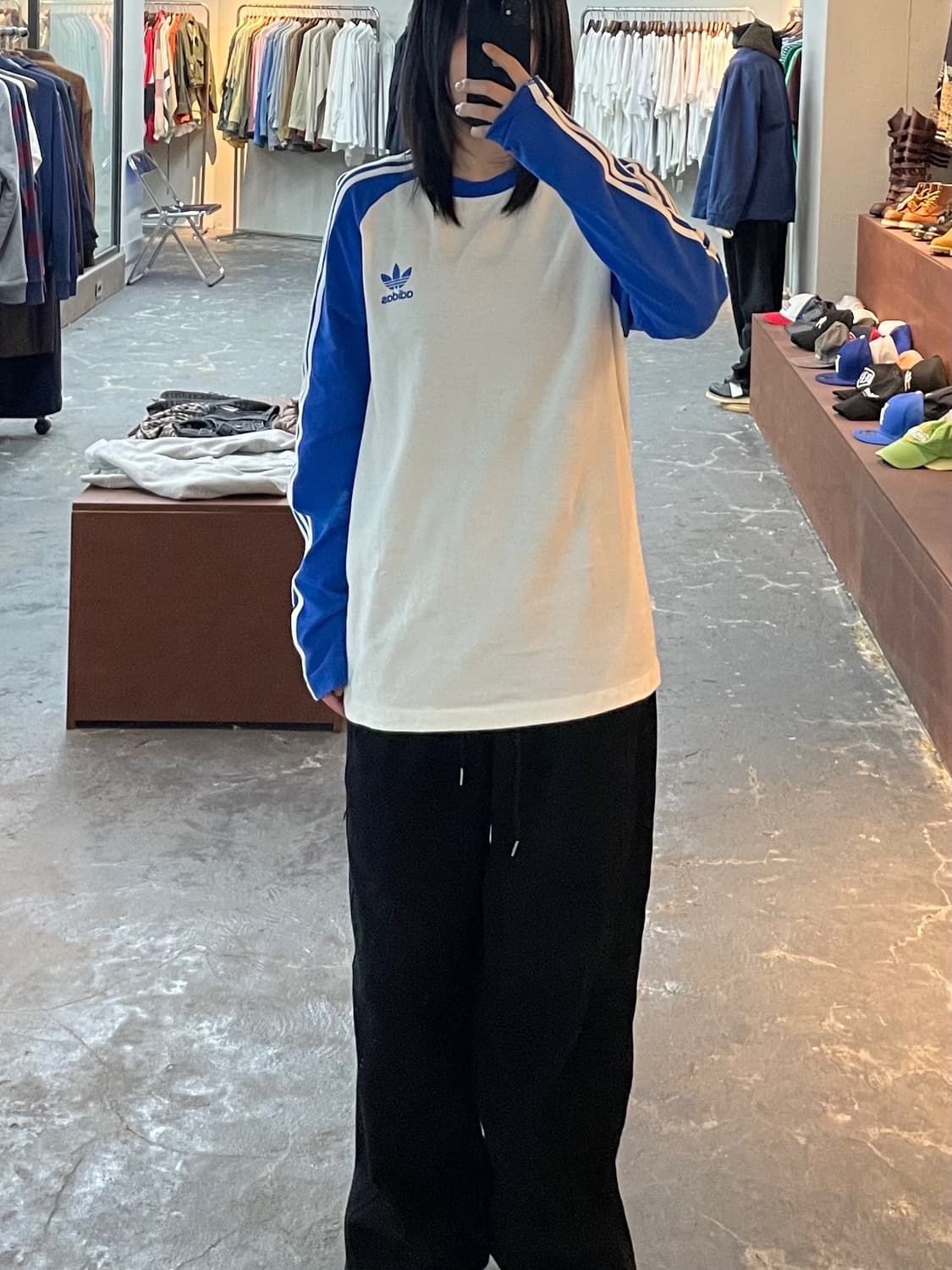 아디다스 스트라이프 나그랑 롱 슬리브 H1288 상품이미지1