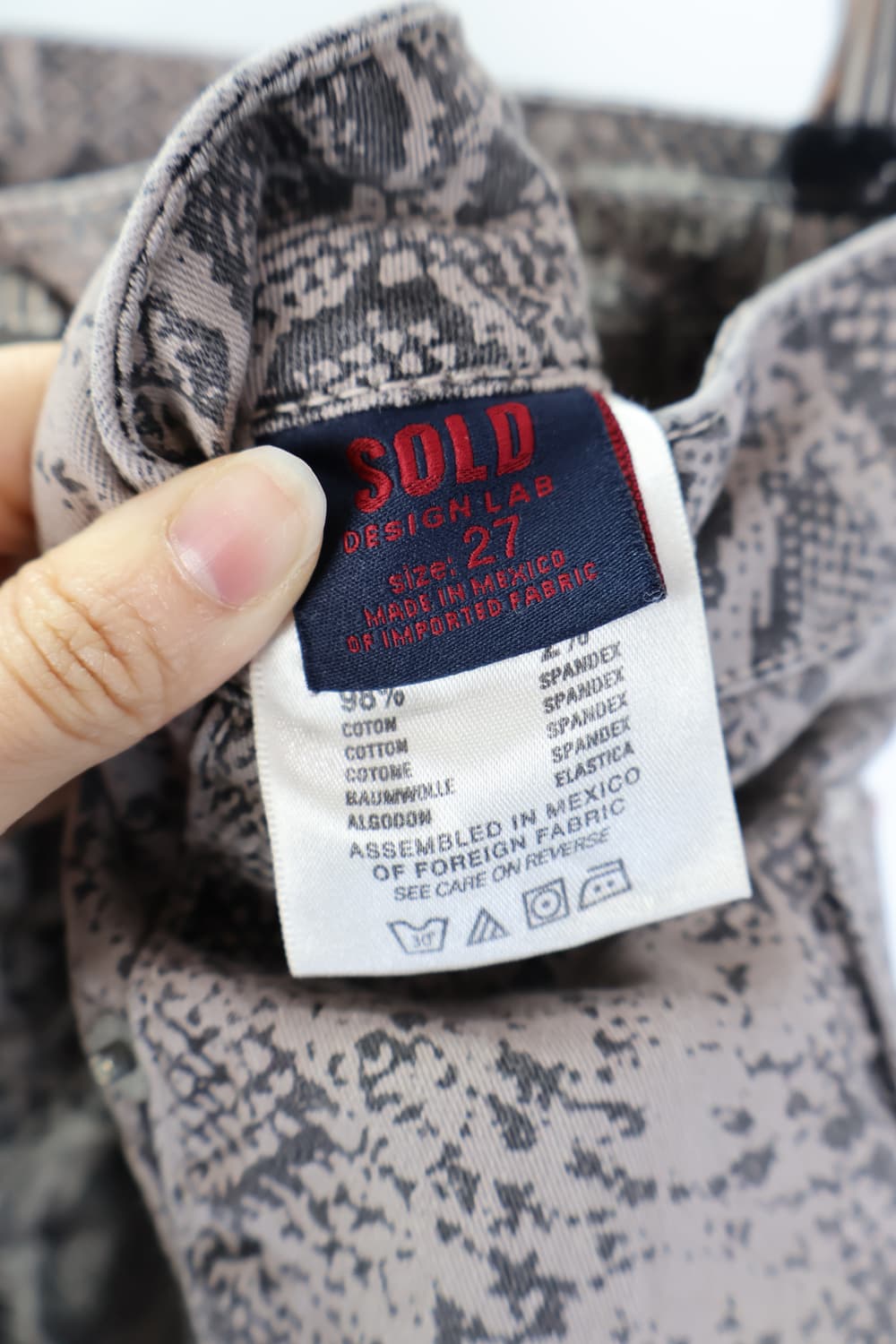 Sold Design Lab Animal Pants 상품이미지10