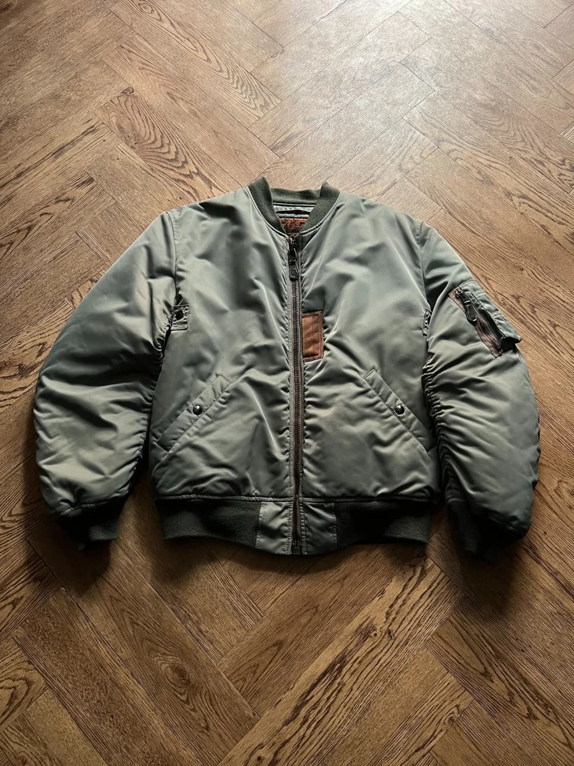 [XL]CAB Clothing 캡클로딩 50's MA-1 울파일 항공점퍼 상품이미지1