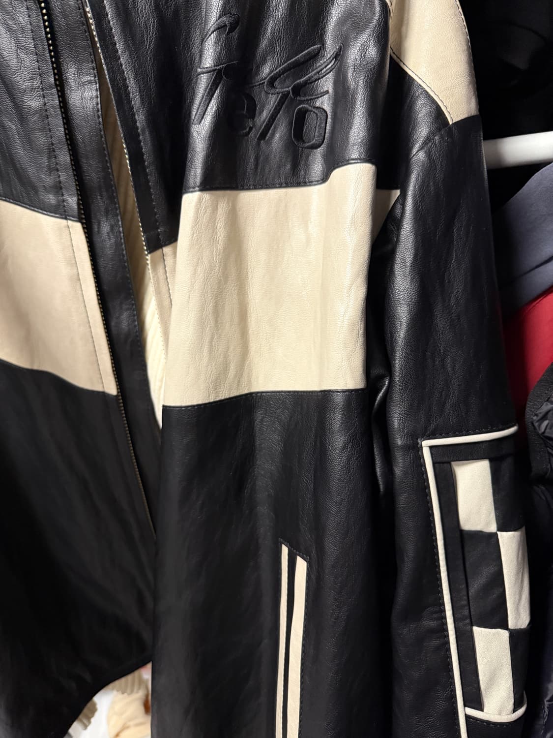 S/E/O  Faux leather jacket 상품이미지3