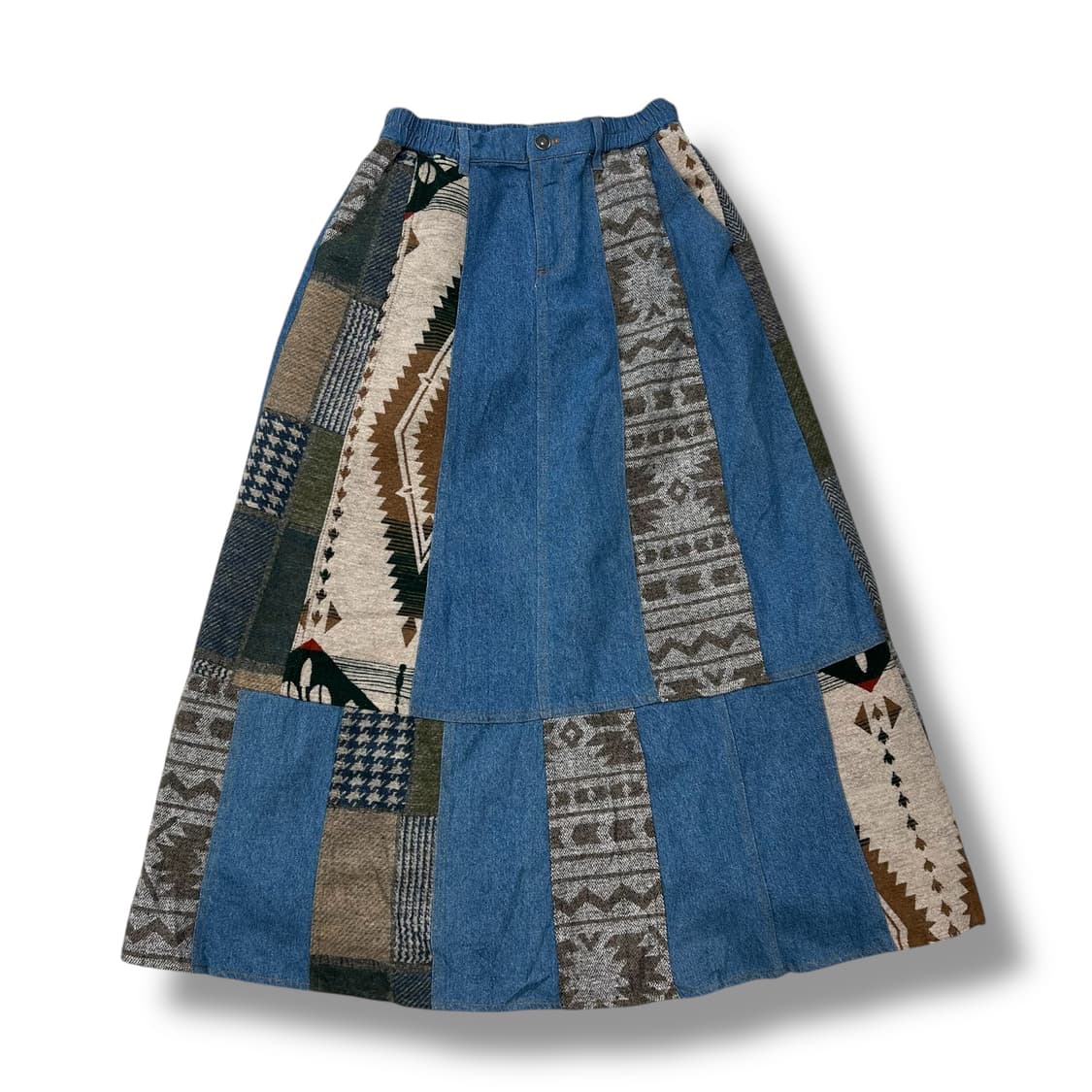 티티카카 에스닉패치 데님스커트 r2072 상품이미지1