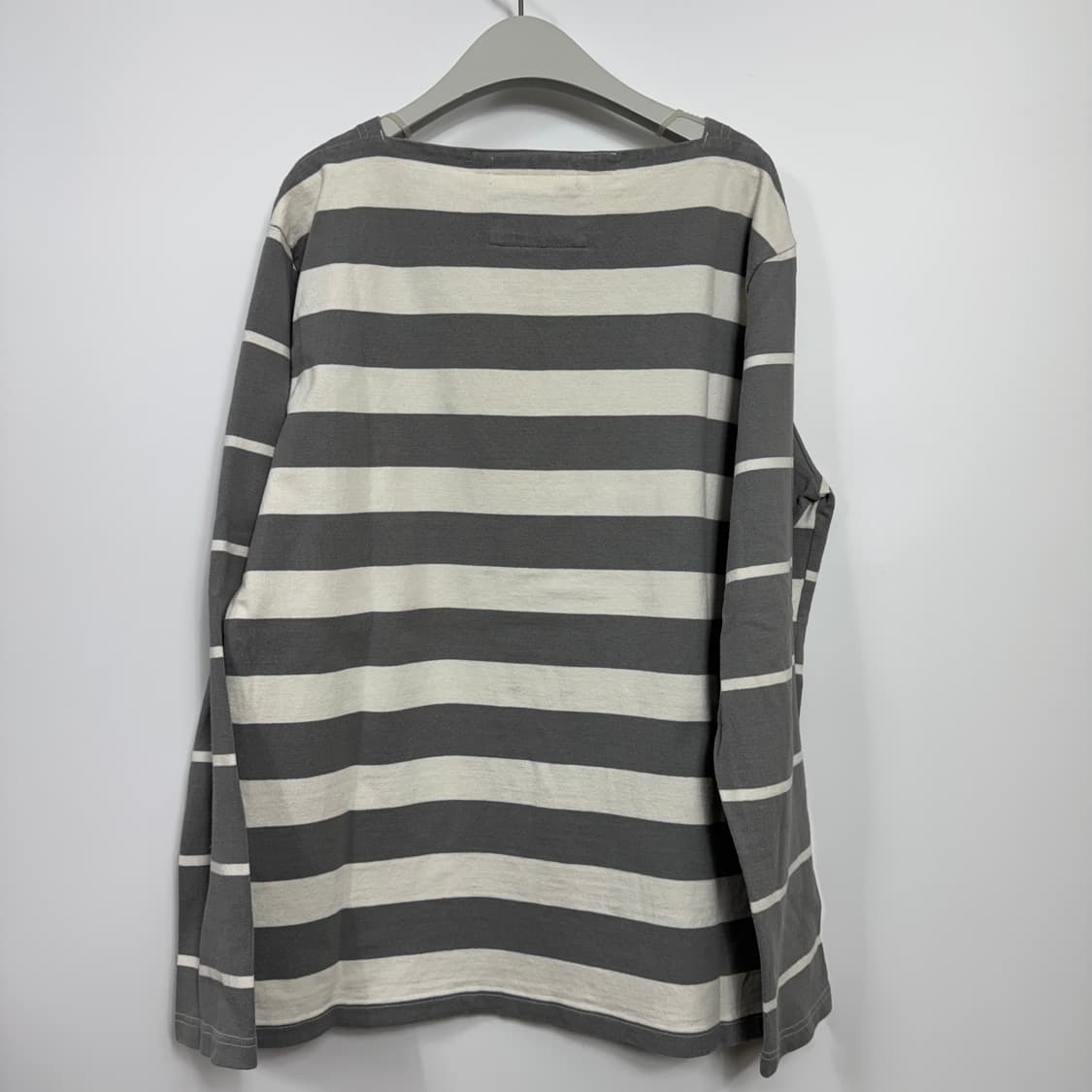 스펙테이터 스트라이프 보트넥 보더 티셔츠 남성XL 상품이미지2