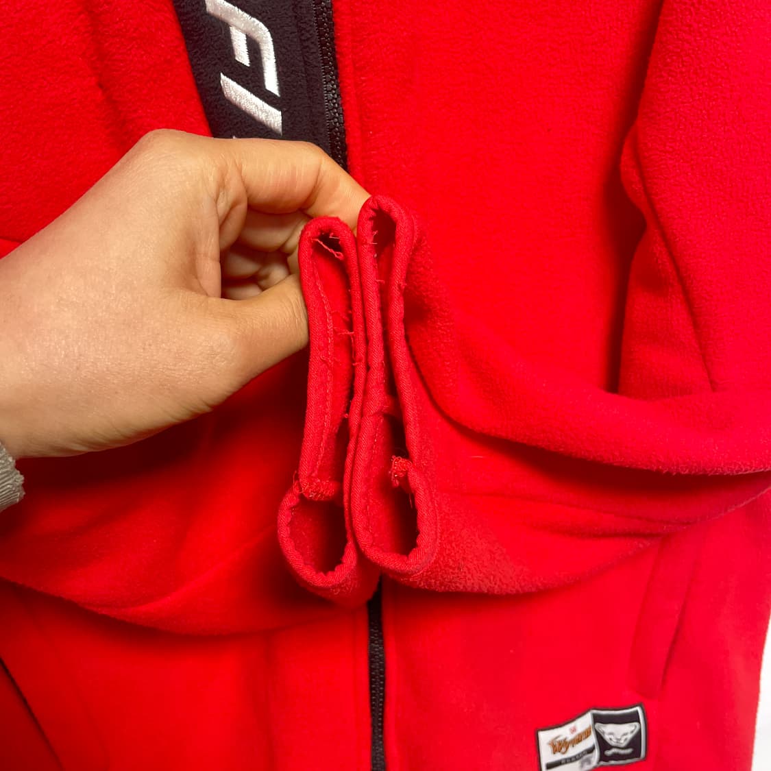 다이나핏 SK 와이번스 플리스 자켓 레드 상품이미지6