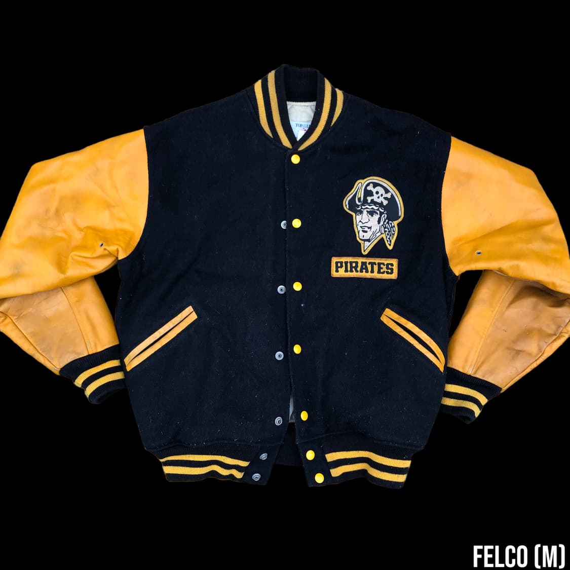 [M] 빈티지 Felco Pirates 바시티 자켓 상품이미지1