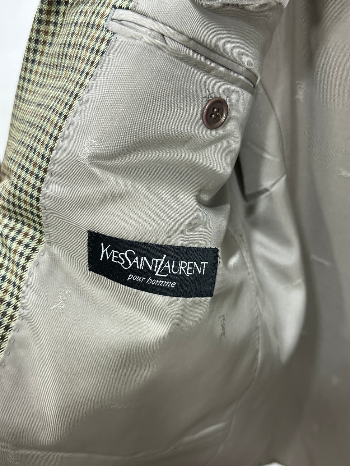 입생로랑 하운드체크 블레이저 상품이미지7