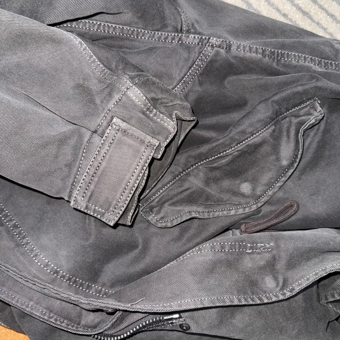 [L] 디스이스네버댓 Overdyed M51 Parka Black 상품이미지6