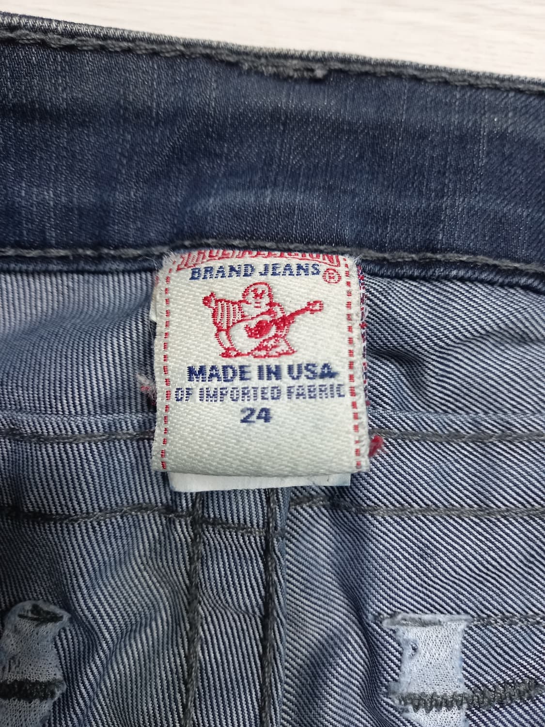 25 트루릴리젼 USA Billy 워싱 스판 슬림일자진 진청 25-292 상품이미지8