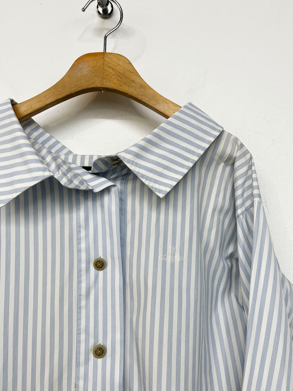 비비안 웨스트우드 스트라이프 셔츠 원피스 상품이미지6