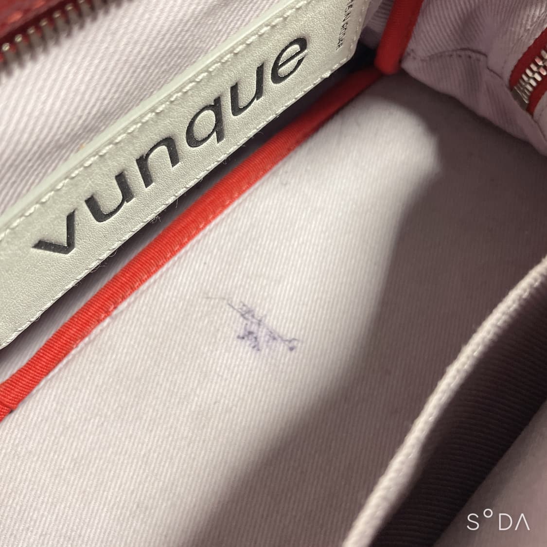 분크 토크 토트백 레드 상품이미지9