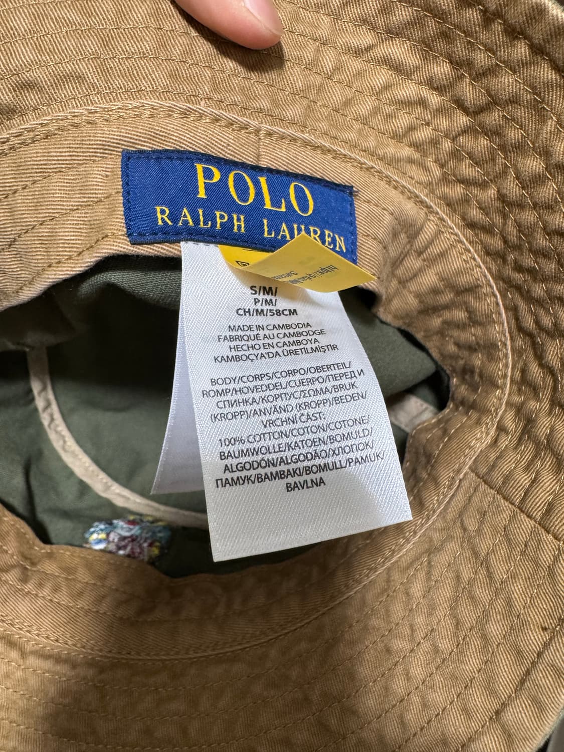 폴로 베어 버킷햇 상품이미지3