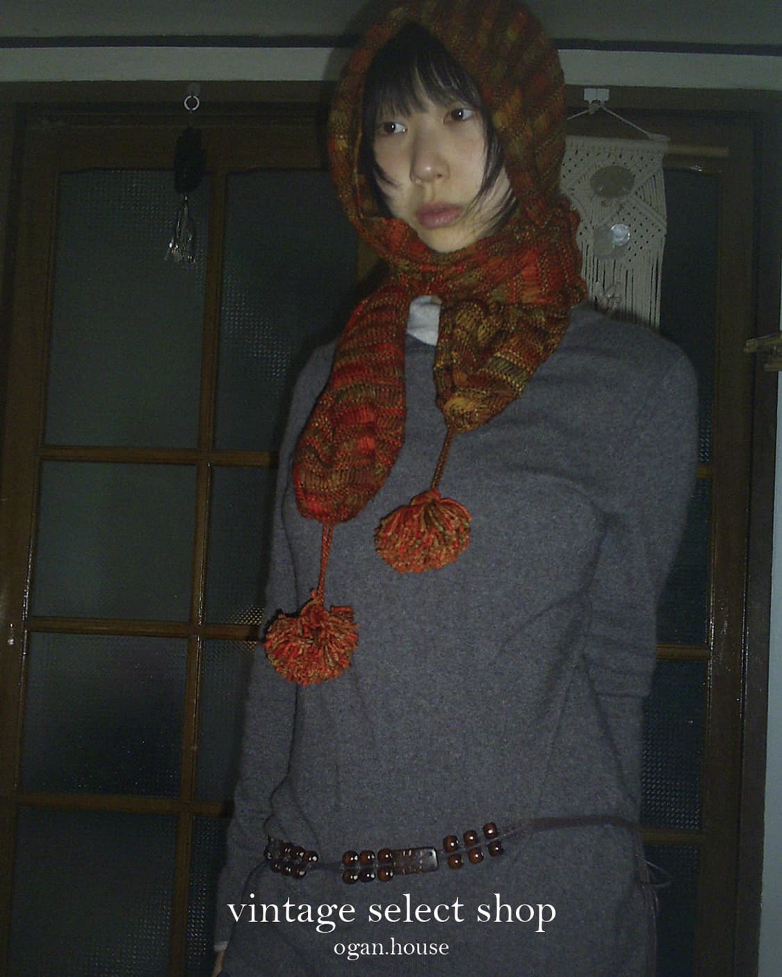 Vintage muffler(PoM pOm muffler) 상품이미지3