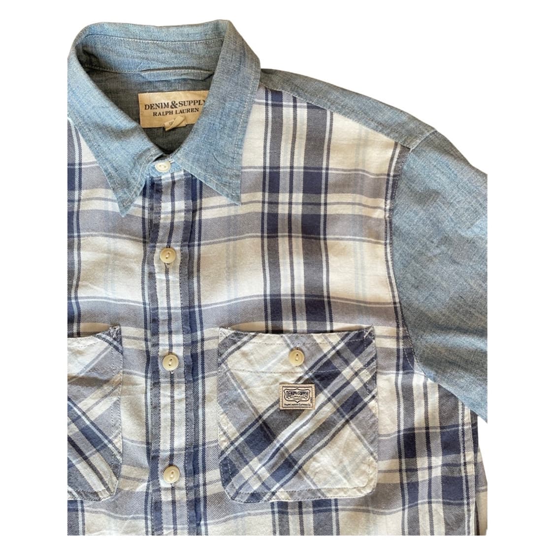 데님 앤 서플라이 체크셔츠  상품이미지4