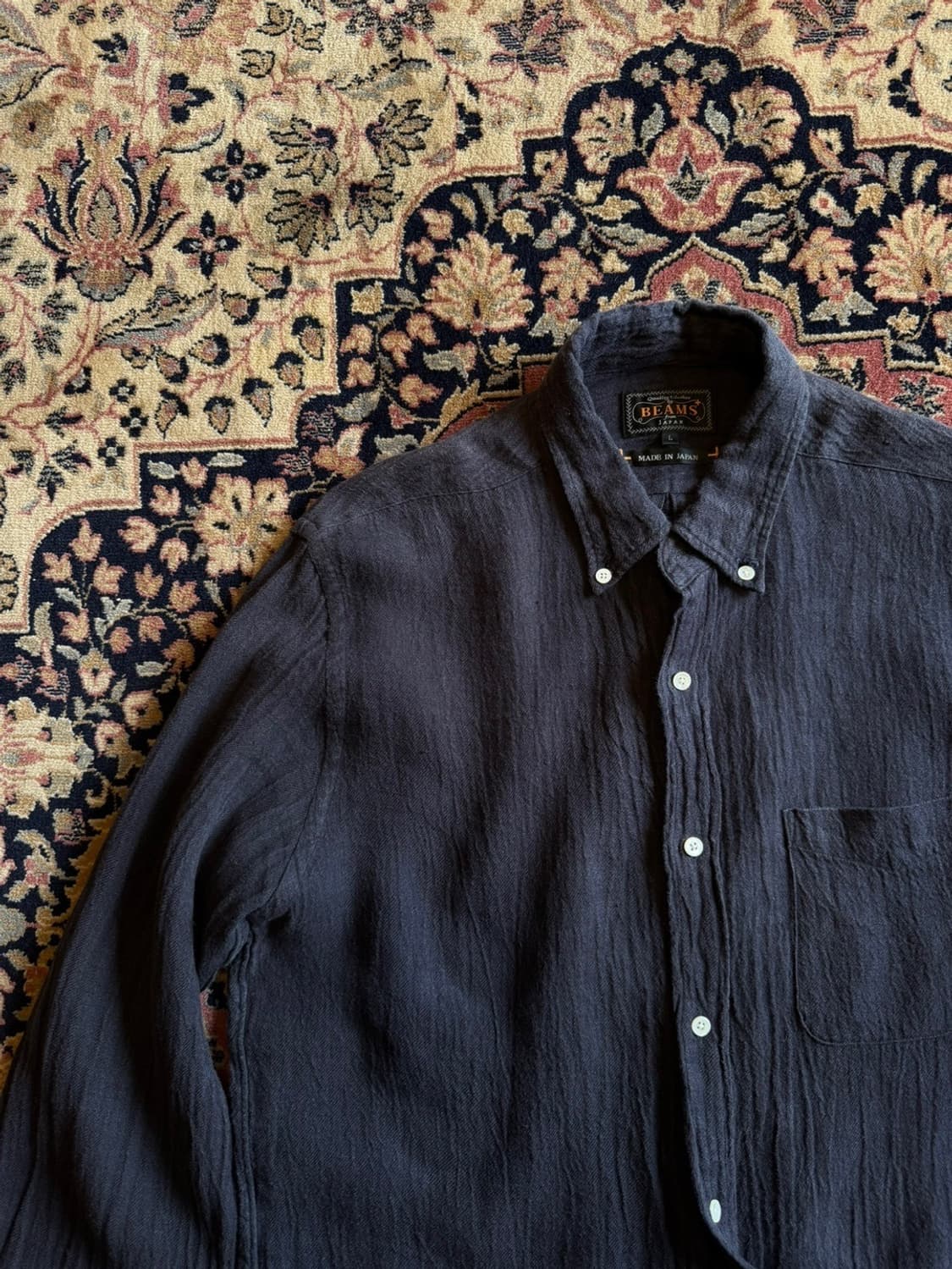 빔즈 버튼다운 셔츠 100 상품이미지2