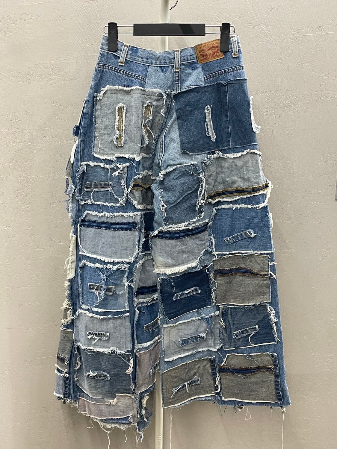 리바이스 빈티지 커스텀 패치워크 데님 팬츠 34 상품이미지4