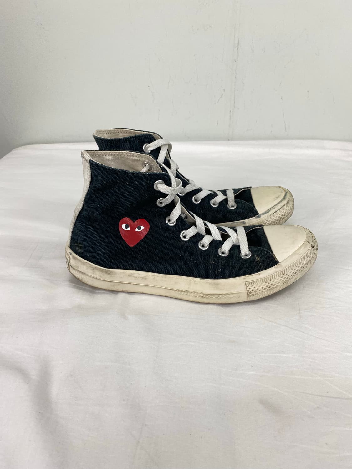 꼼데가르송 x 컨버스 척 70 하이 블랙 245 <68> 상품이미지3