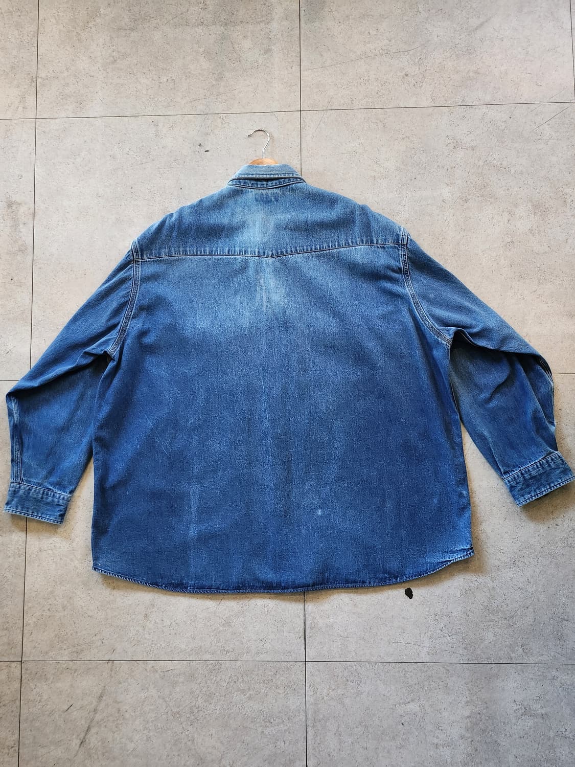 칼하트 빈티지 워싱 데님 웨스턴 셔츠 상품이미지5