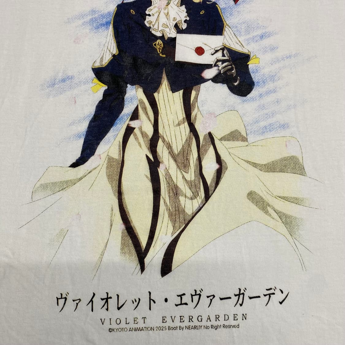 바이올렛에버가든 부틀렉 애니메이션 티셔츠 상품이미지5