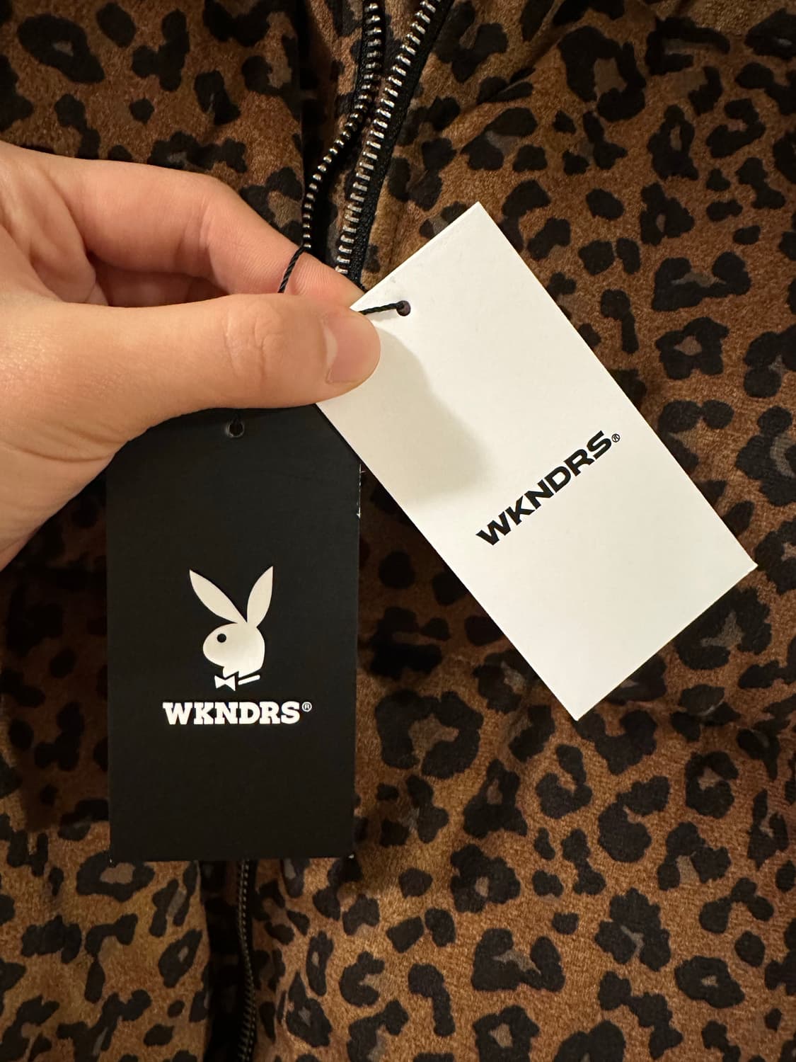 Play boy 레오파드 패딩 상품이미지4