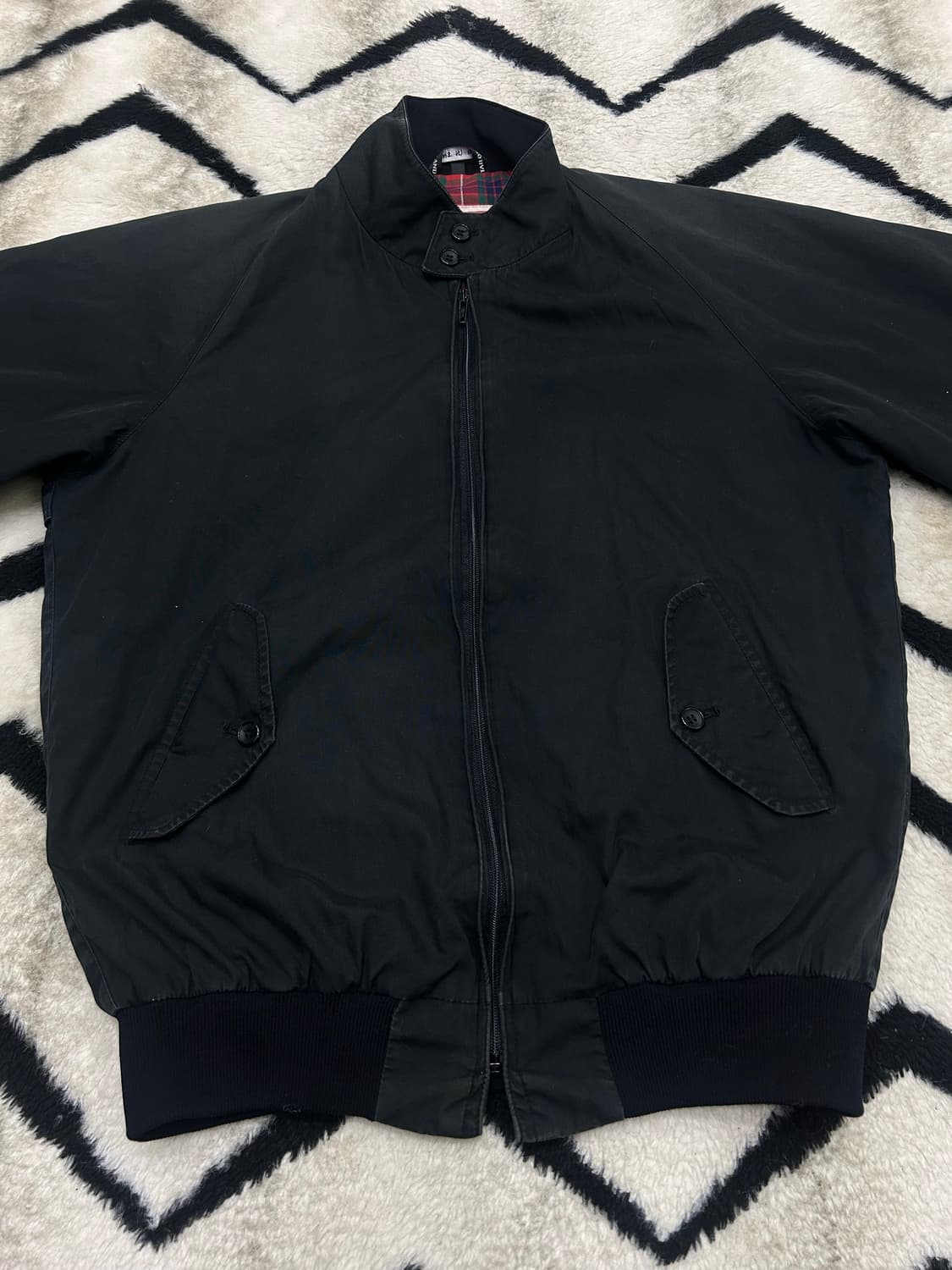 [38]바라쿠타 G9 해링턴 자켓/블랙/하자 상품이미지2