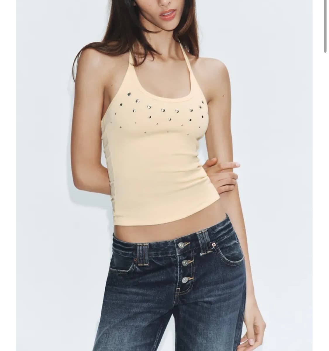 자라 스터드 홀터넥  상품이미지2