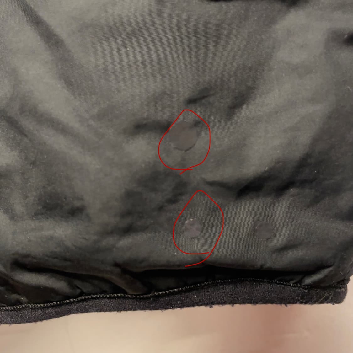 나이키 자수로고 블랙 패딩 자켓  상품이미지5