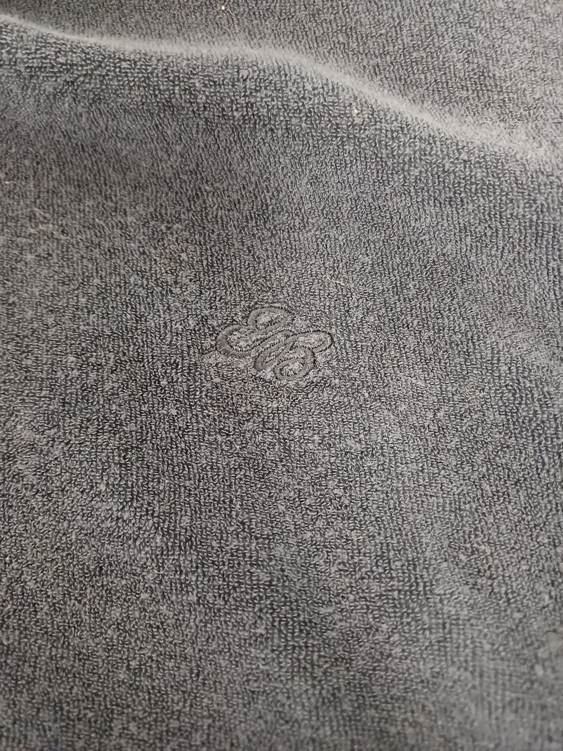 [L] 에디바우어 스냅 버튼 테리 오버핏 후드티 (네이비) 상품이미지5