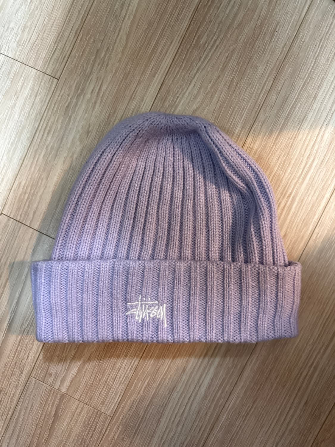 스투시 그래피티 리브 니트 비니 orchid 색상 상품이미지2