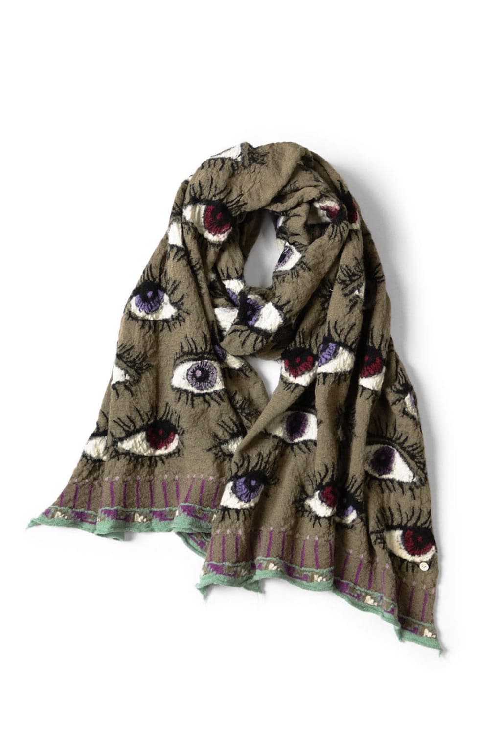 캐피탈 스피크이지 머플러 카키 상품이미지1