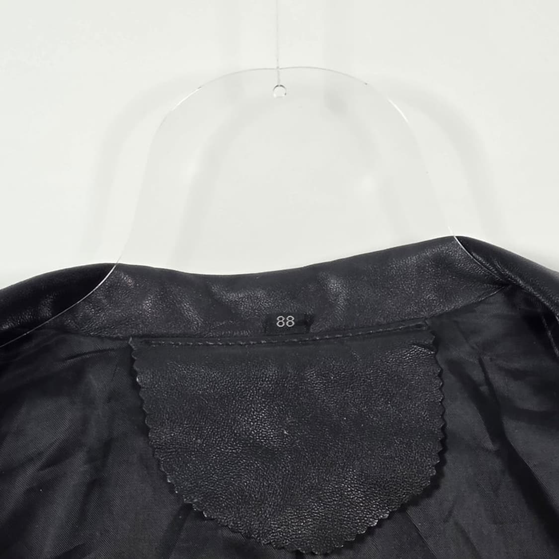 리얼 양가죽 원버튼 레더 블레이저 88 상품이미지6