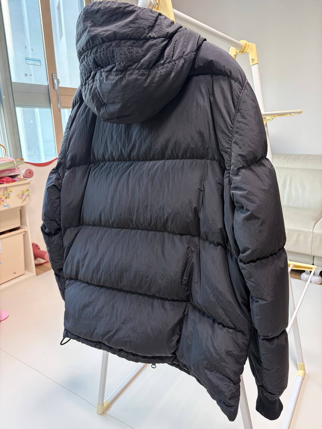 스톤아일랜드 나일론 메탈 다운 패딩(L) 상품이미지2