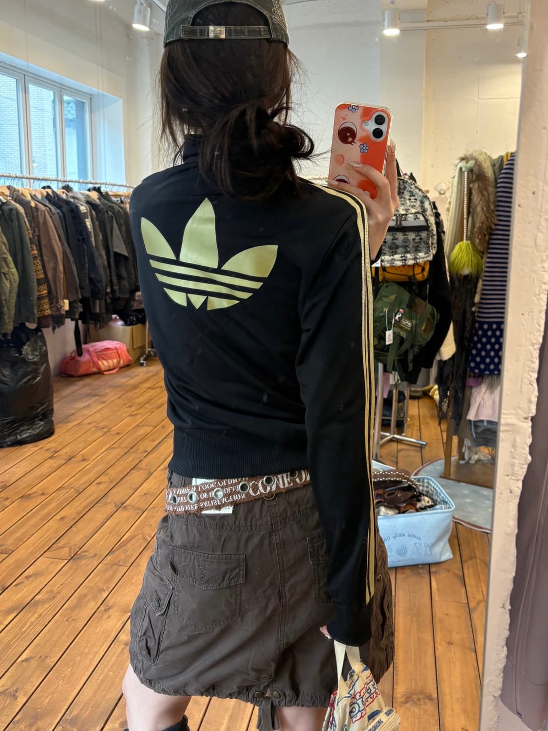 아디다스 골드 백로고 져지 상품이미지4