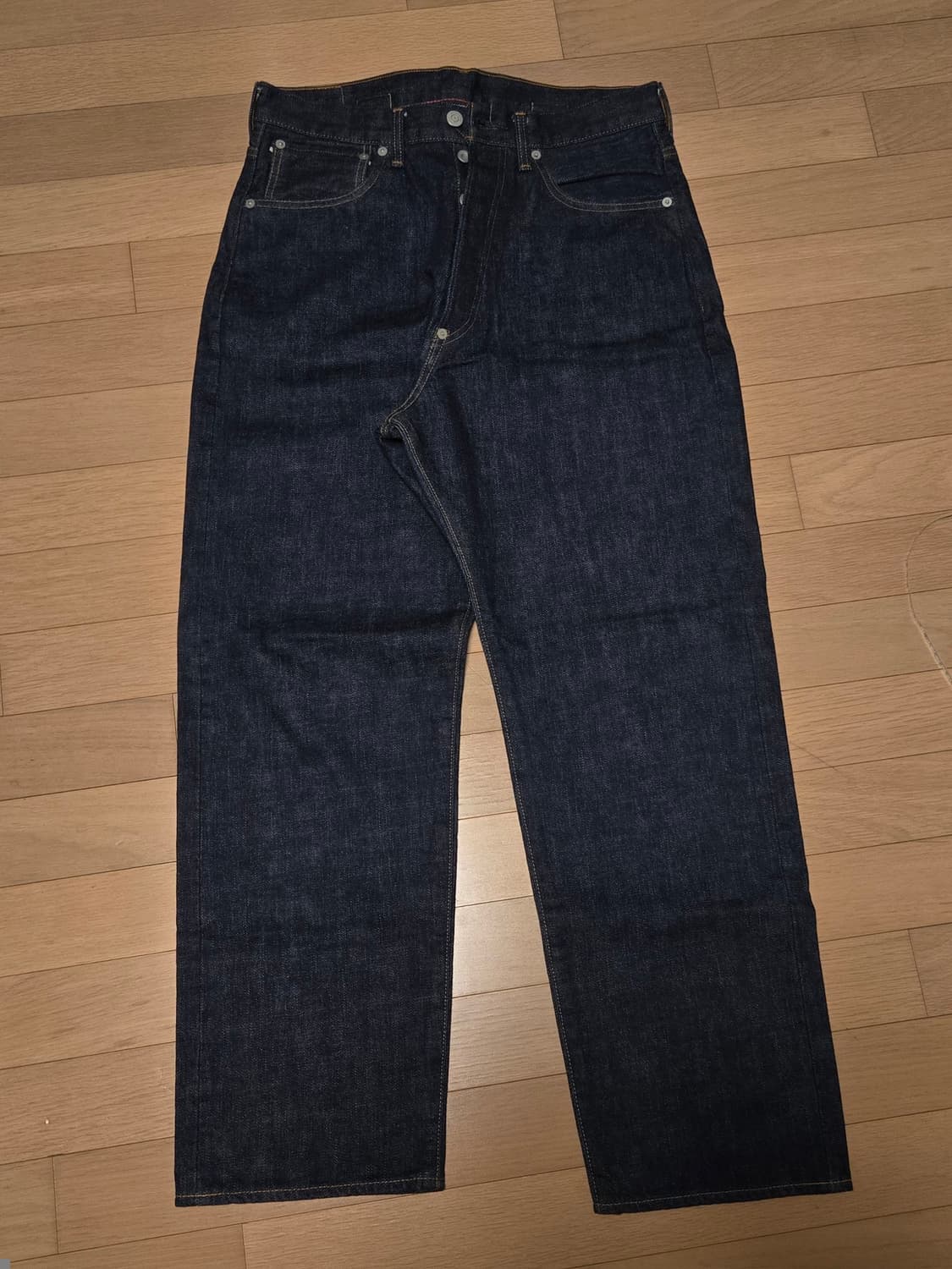 오디너리핏 5 p 데님 원워시 팬츠 상품이미지1