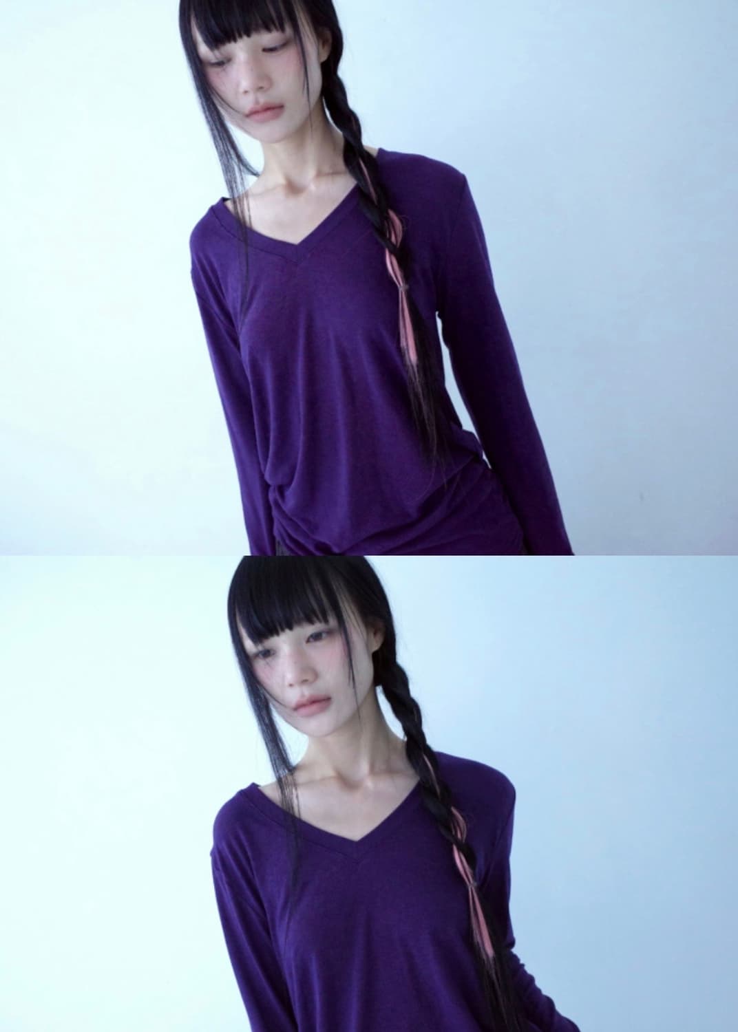 베이비랩 - calmly sheer v nect t - violet 상품이미지2