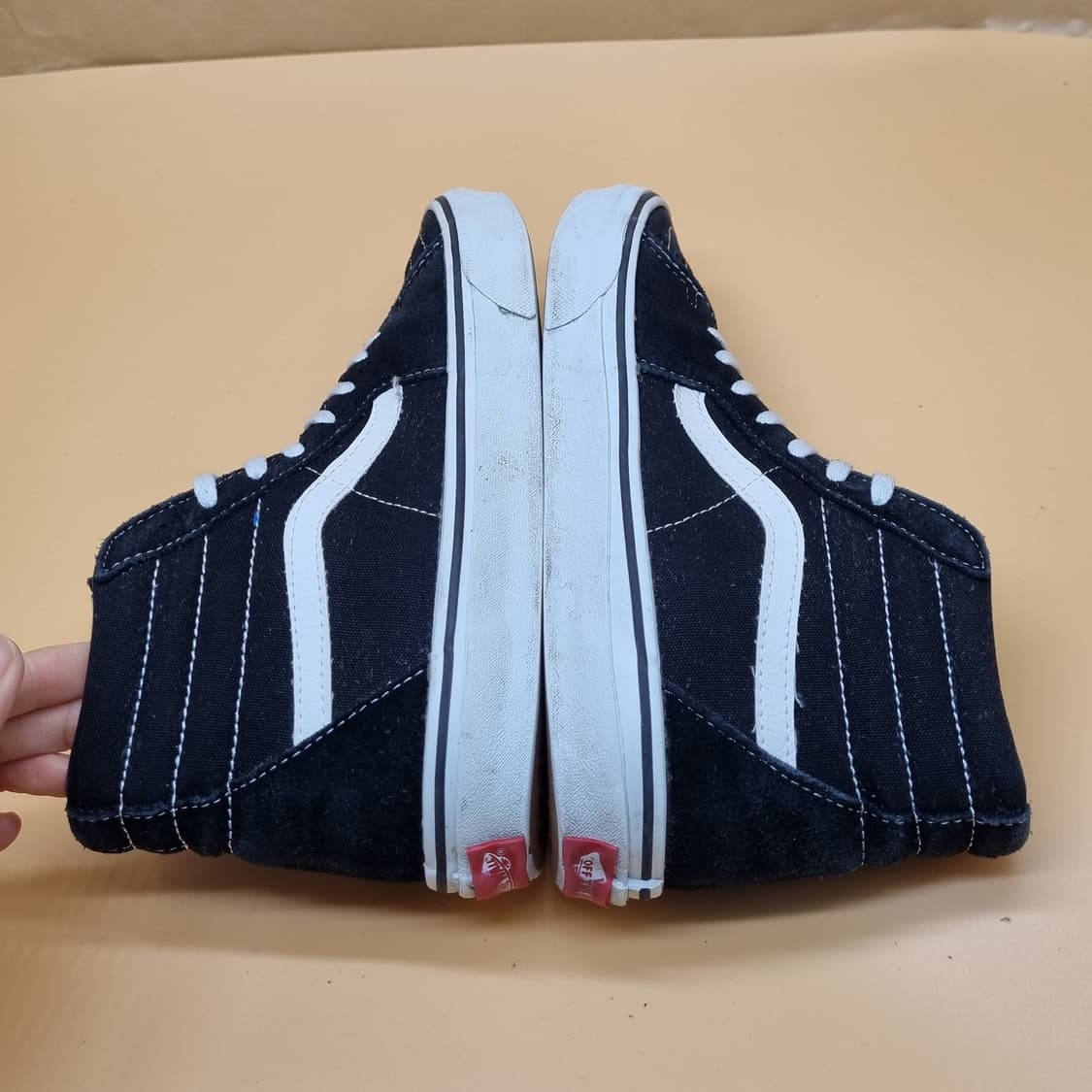 반스 스케이트 블랙 남성하이탑260. 상품이미지5