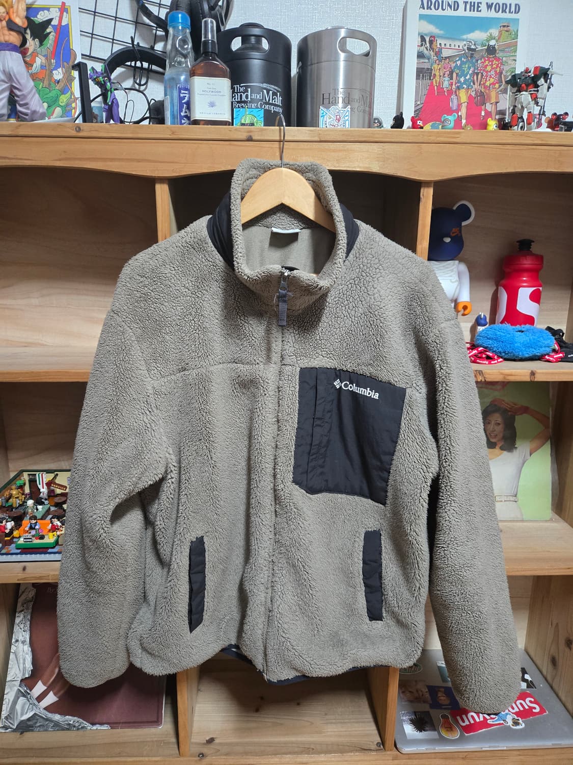 컬럼비아 플리스 집업 상품이미지1