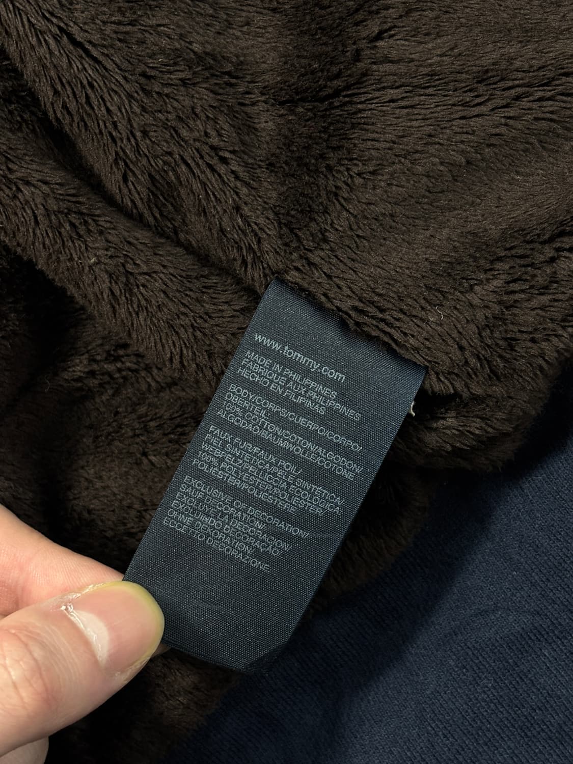 타미힐피거 플리스 집업자켓 상품이미지7