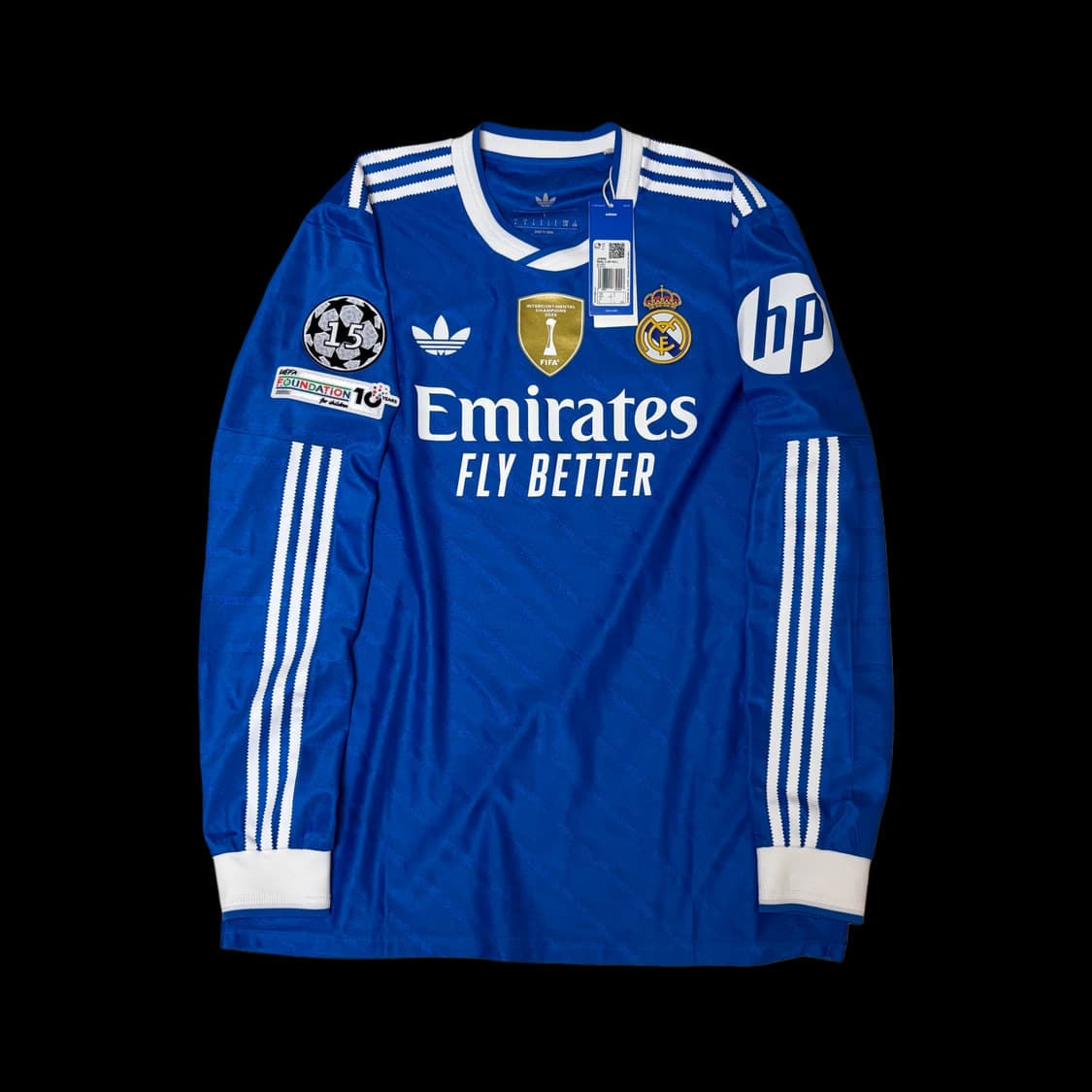 새상품 아디다스 25 26 레알 마드리드 써드 긴팔 어센틱 유니폼 상품이미지1