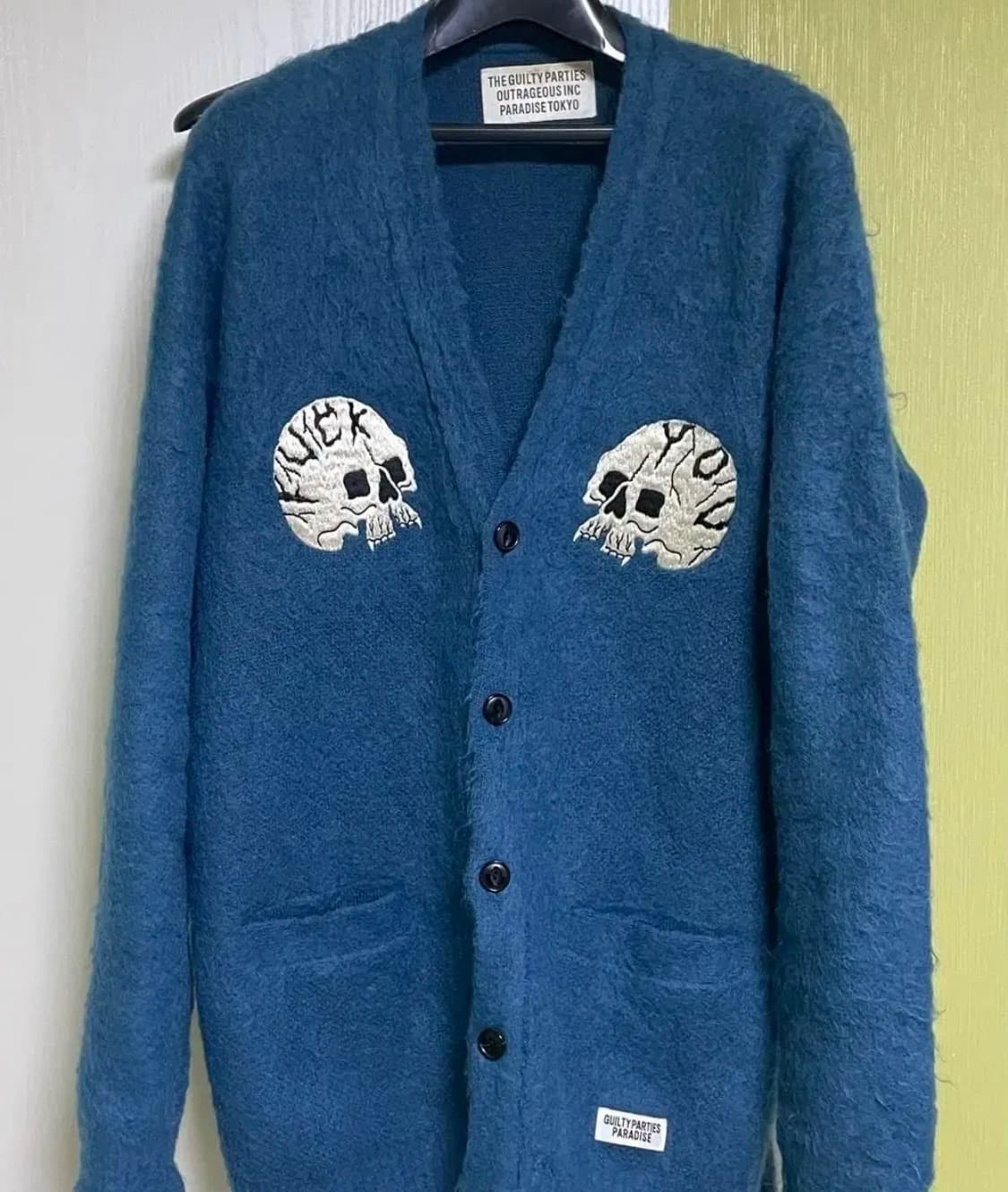 와코마리아 모헤어 가디건 상품이미지1