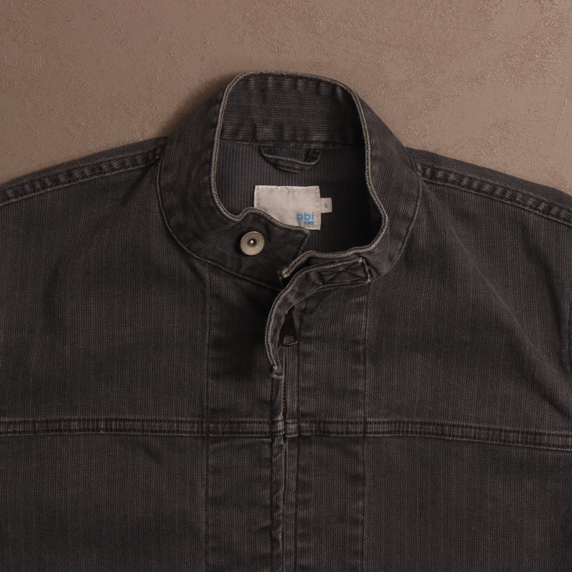 일본빈티지 코튼 집업 라이더 자켓 A1364 상품이미지2