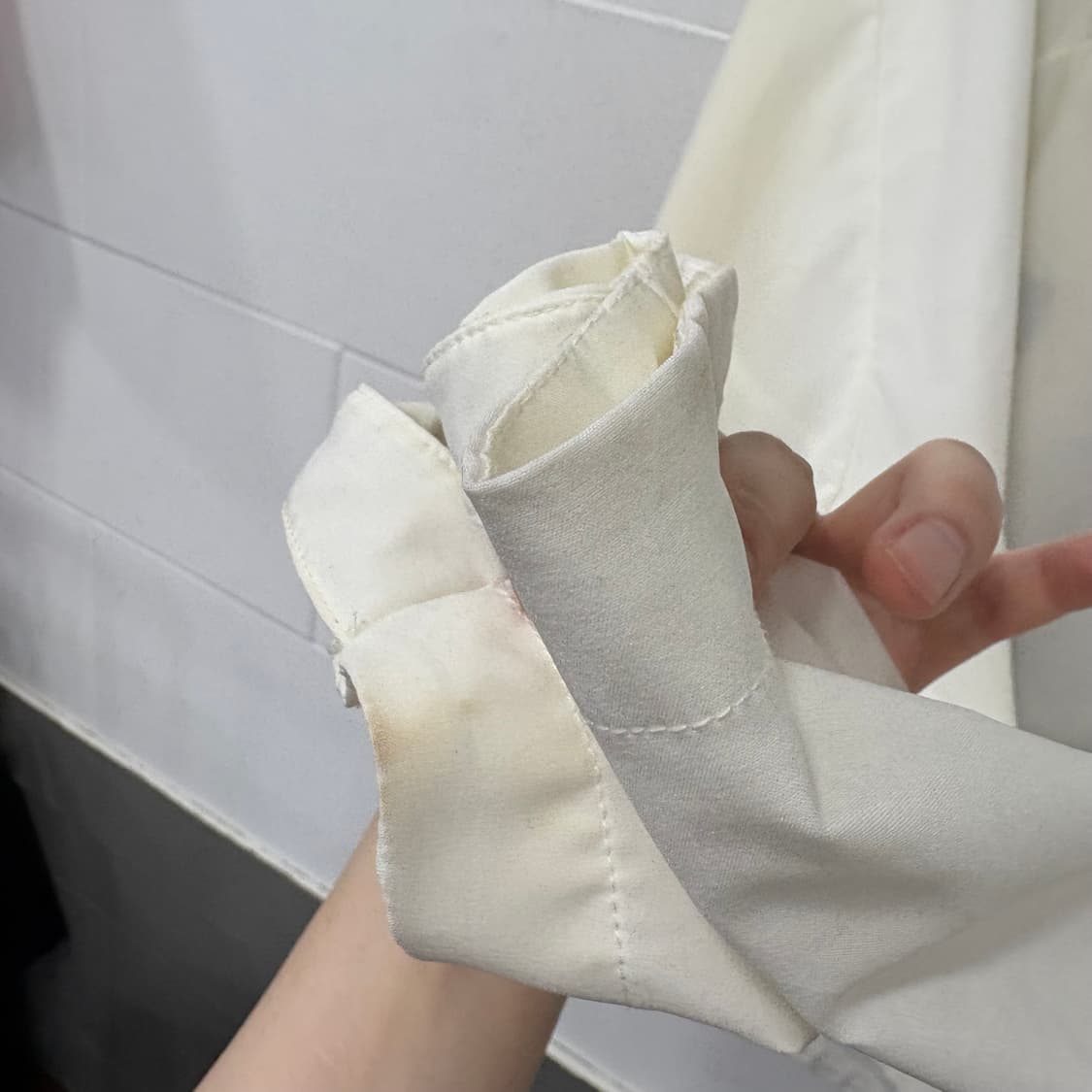 CP컴퍼니 화이트 후드 프로텍트 자켓 상품이미지6