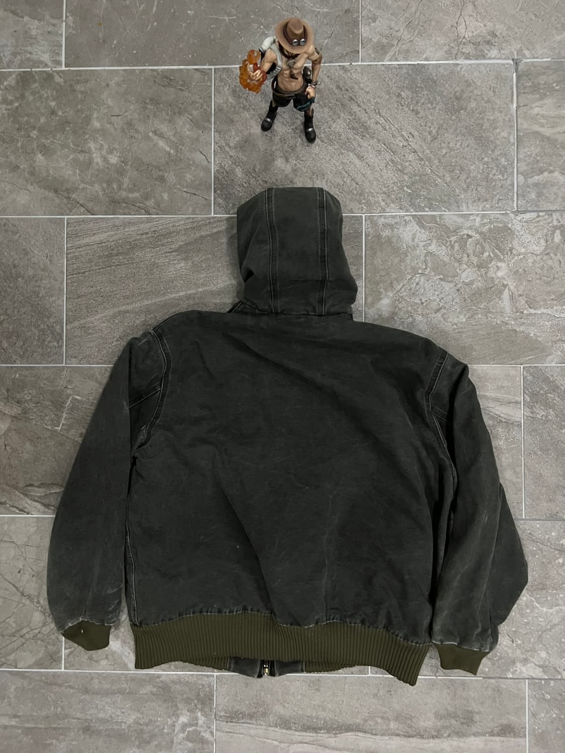 (XL) 칼하트 후드 덕 액티브 자켓 J130 MOS 모스그린 상품이미지2