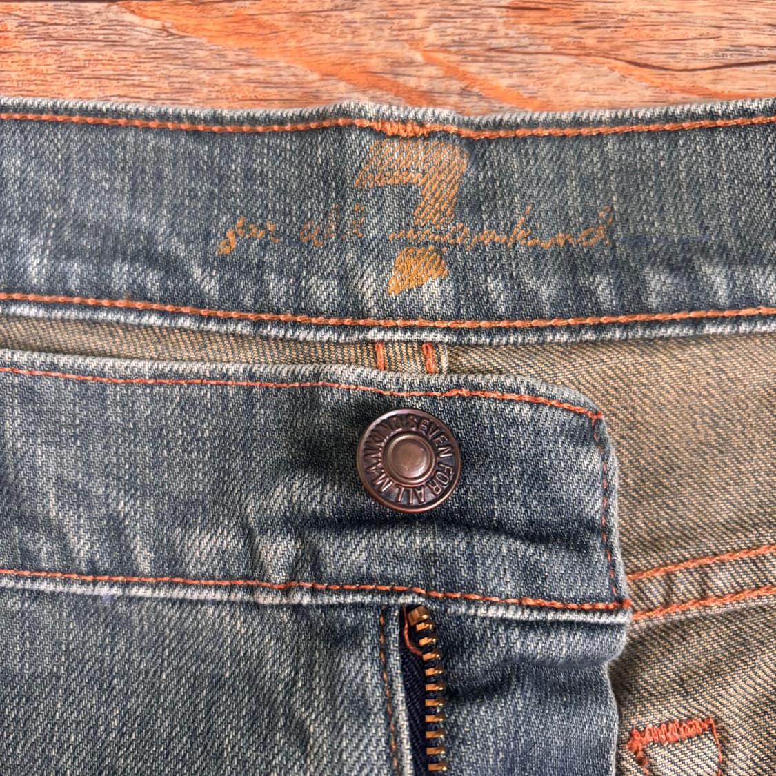 세븐진 29 부츠컷 데님 청바지 슬림 미국 수입 정품  상품이미지6