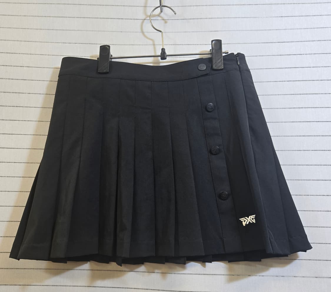 PXG 플리츠 스커트 블랙 M 상품이미지2