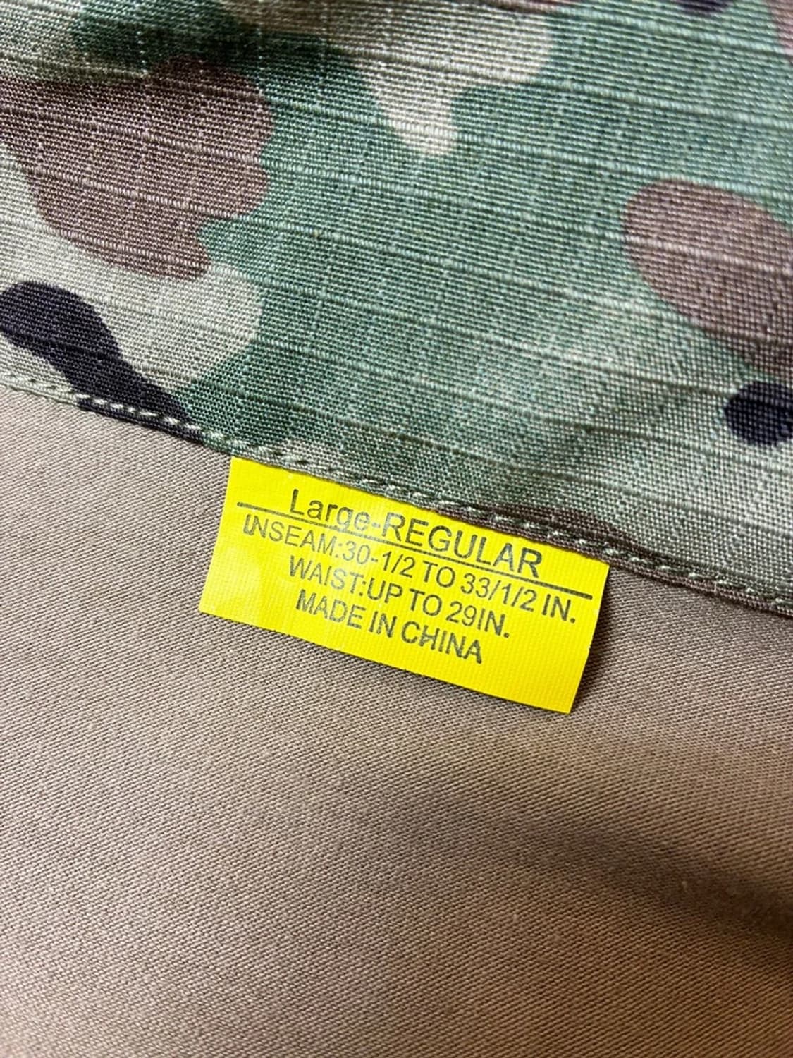 밀리터리 G3 카모플라쥬 카라넥 컴뱃 셔츠 PN6405 상품이미지7