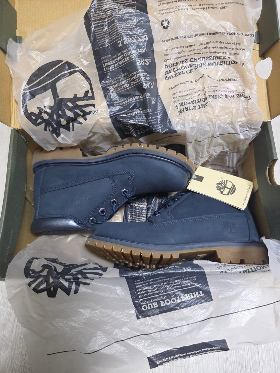 [225~230]팀버랜드 여성 네이비 추카(처카)부츠 상품이미지1