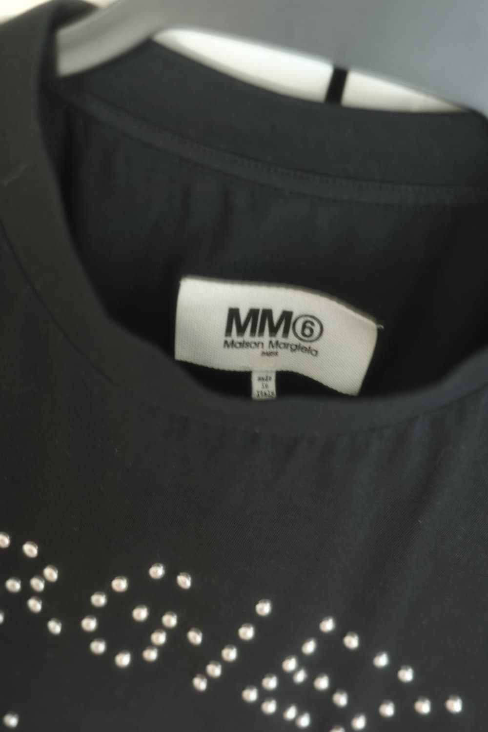 mm6 Maison Margiela stud logo t-shirt 상품이미지3