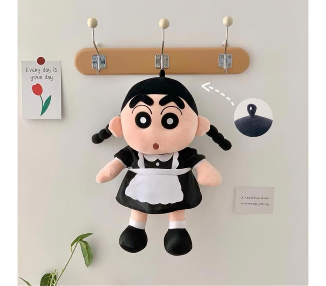 새상품)일괄 대형 메이드 짱구 인형+짱구 키링 상품이미지2