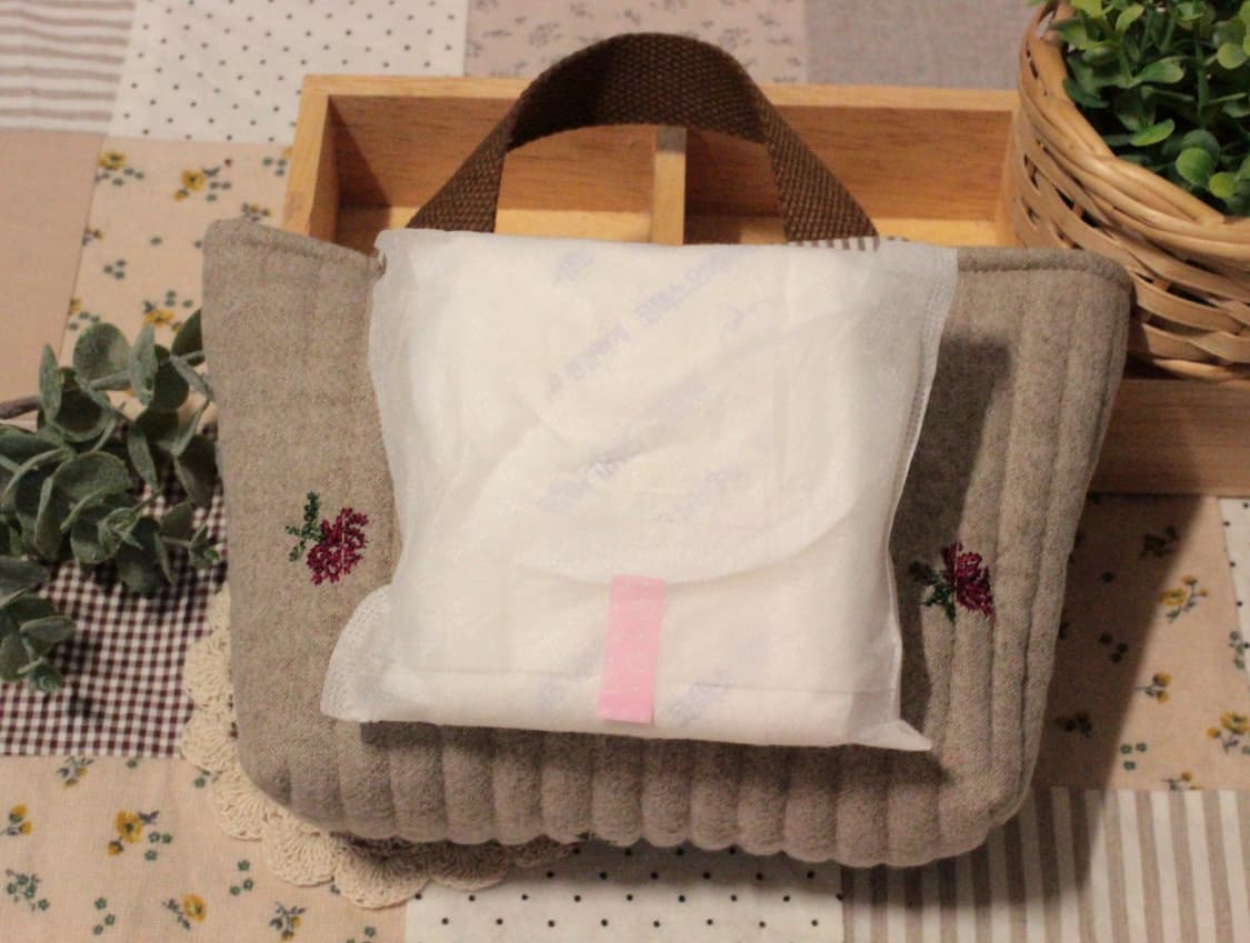 핸드메이드 누빔 손잡이 파우치 상품이미지10