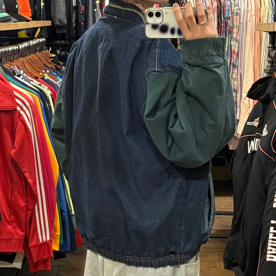 [HI] VTG 데님바시티자켓 진청 상품이미지5